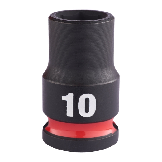 MILWAUKEE 10 x 32 mm SHOCKWAVE Schlagnuss 3/8" kurz