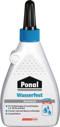 PONAL Holzleim Wasserfest/Super 3 120g EN 204: D3 Flasche PONAL