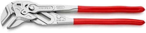 KNIPEX Zangenschlüssel L.400mm Spann-W.85mm verchr.Ku.-Überzug KNIPEX KNIPEX Zangenschlüssel L.400mm Spann-W.85mm verchr.Ku.-Überzug KNIPEX