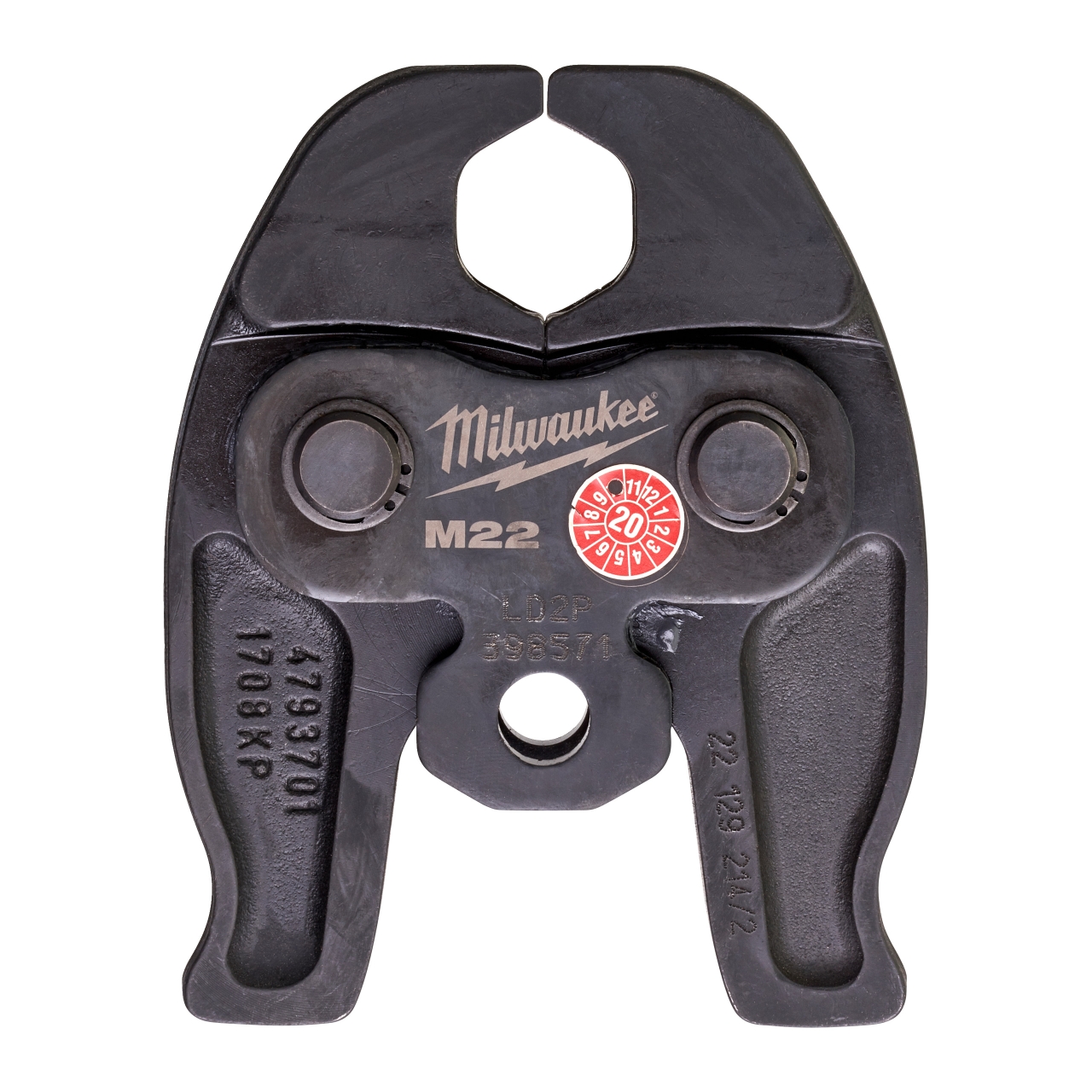 MILWAUKEE Nennweite M22 für 12 V Presswerkzeug Pressbacke J12-M22