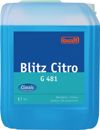 BUZIL Alkoholreiniger Blitz Citro G 481 10l Kanister BUZIL