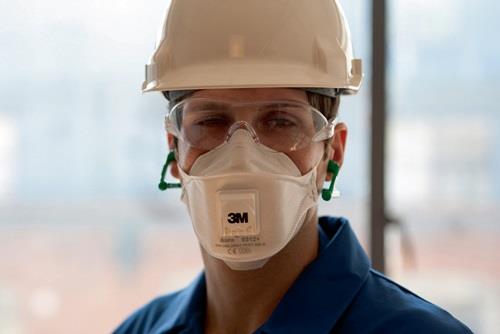 3M Atemschutzmaske Aura™ 9312+ FFP1/V NR D m.Ausatemventil,faltbar 3M