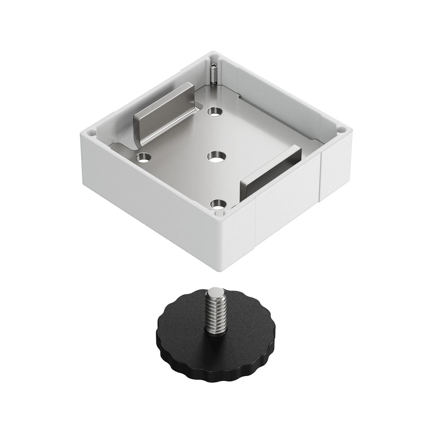 HETTICH LegaDrive Systems Tischfuß, weiß, 9243048