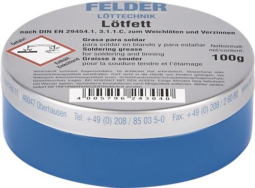 FELDER Lötfett 100g z.Weichlöten FELDER