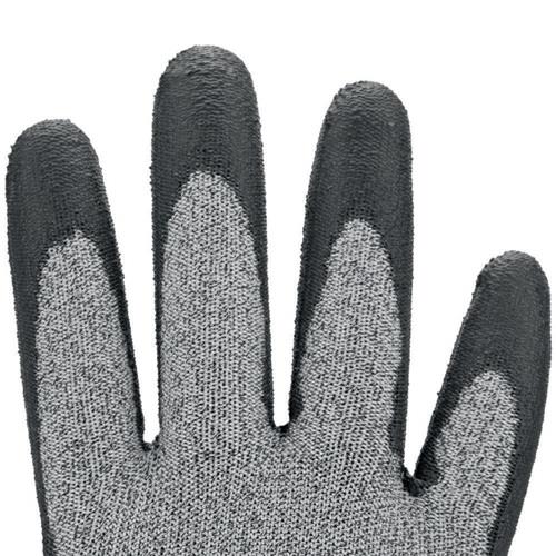 ASATEX Schnittschutzhandschuhe Gr.9 graumeliert/schwarz EN 388 PSA II 10 PA ASATEX
