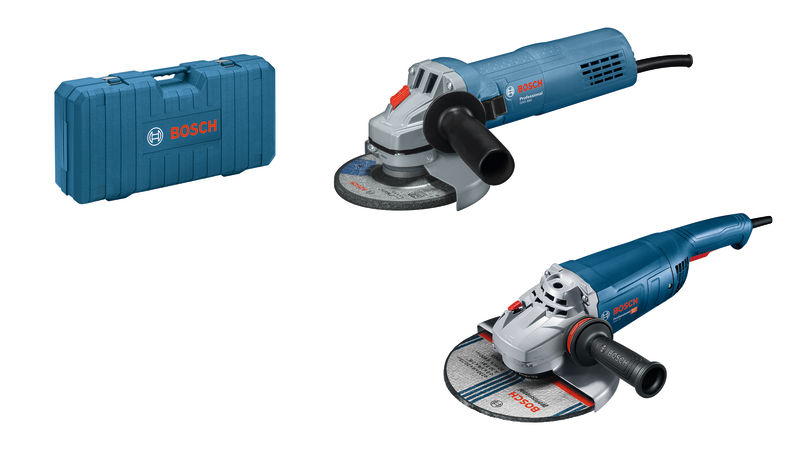BOSCH Combo Kit: 2-tlg. Winkelschleifer-Set: GWS 22-230 J + GWS 880 in Handwerkerkoffer