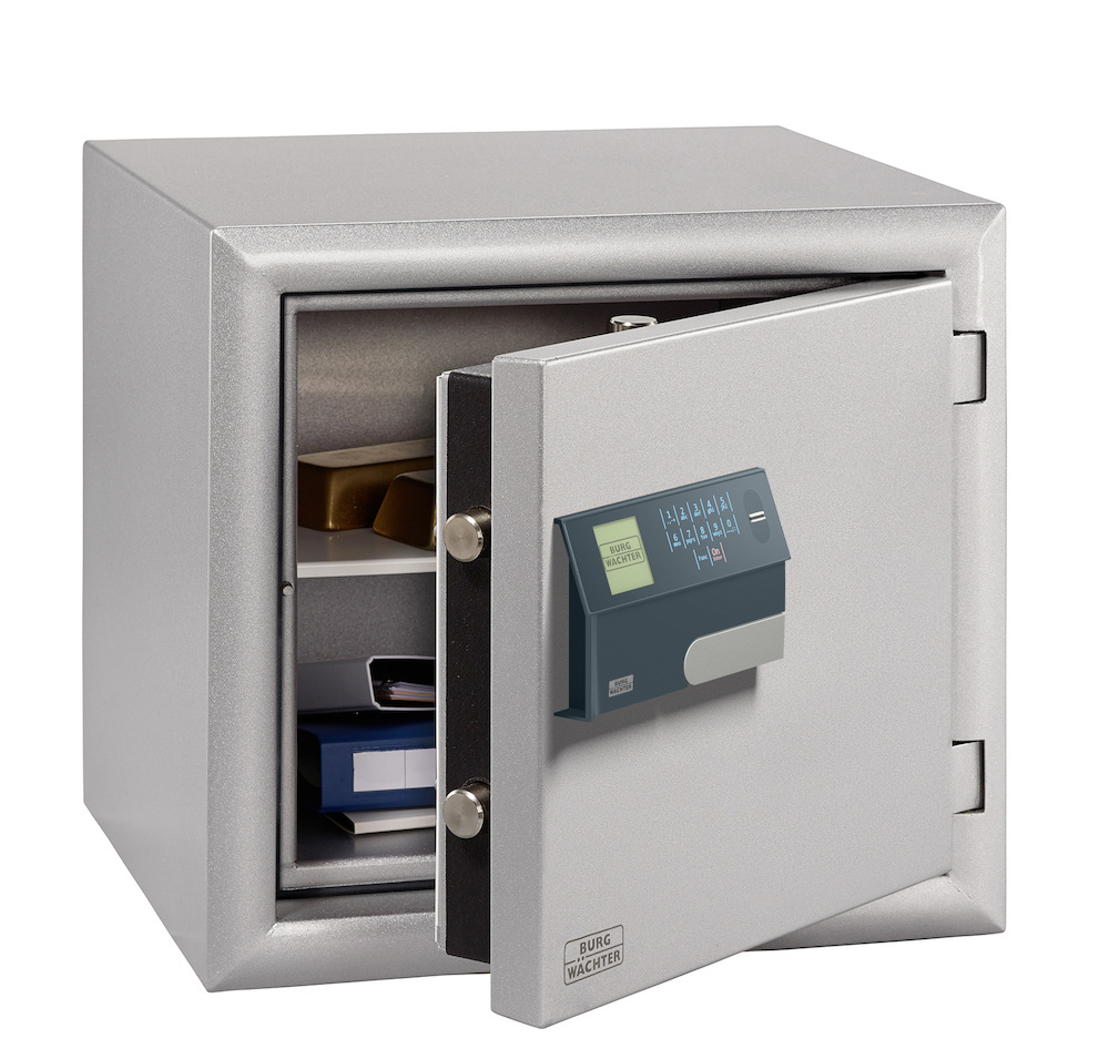 BURG-WÄCHTER Wertschutzschrank, Diplomat MTD 750 E FP, silber beschichtet, 41450