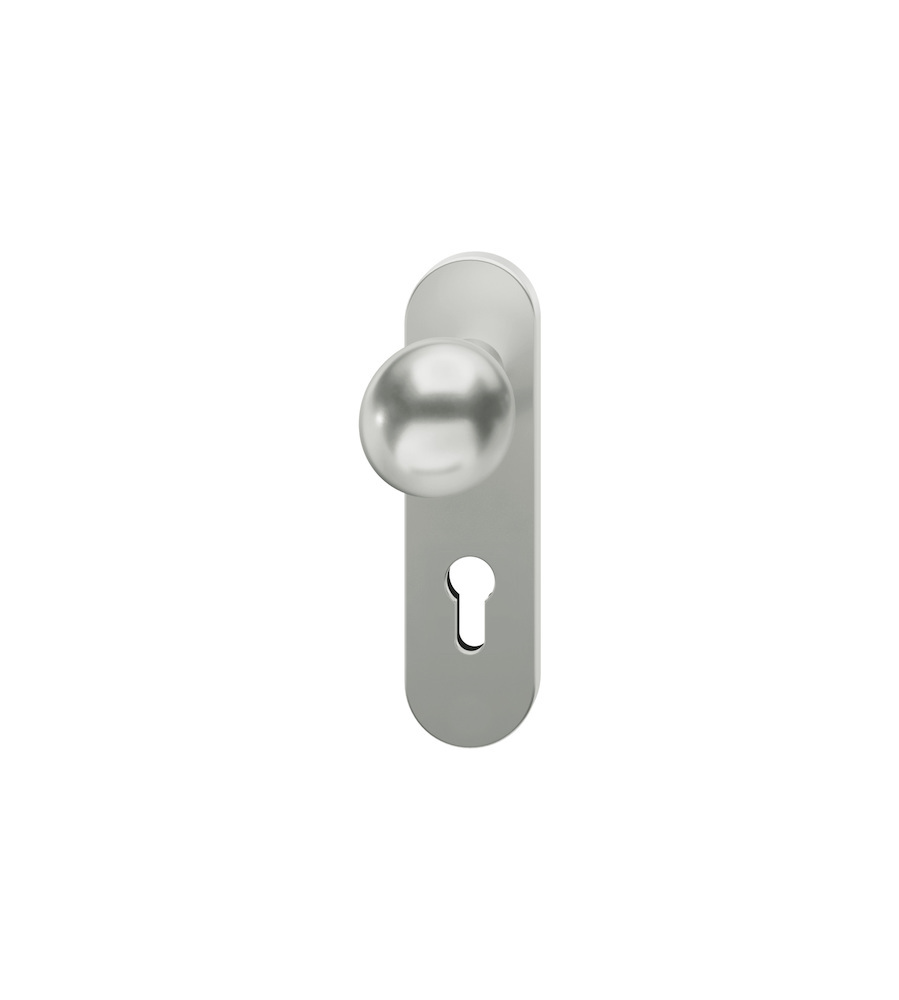 FSB Knopf Kurzschild 19 1964, Aluminium
