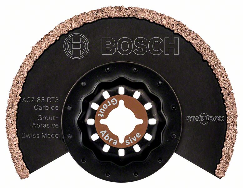 BOSCH Carbide-RIFF Segmentsägeblatt ACZ 85 RT3, 85 mm, 10er-Pack