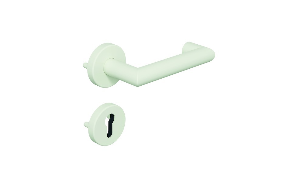 HEWI Drückergarnitur mit Rosetten 162PBR01.530, VK 8 mm, Polyamid