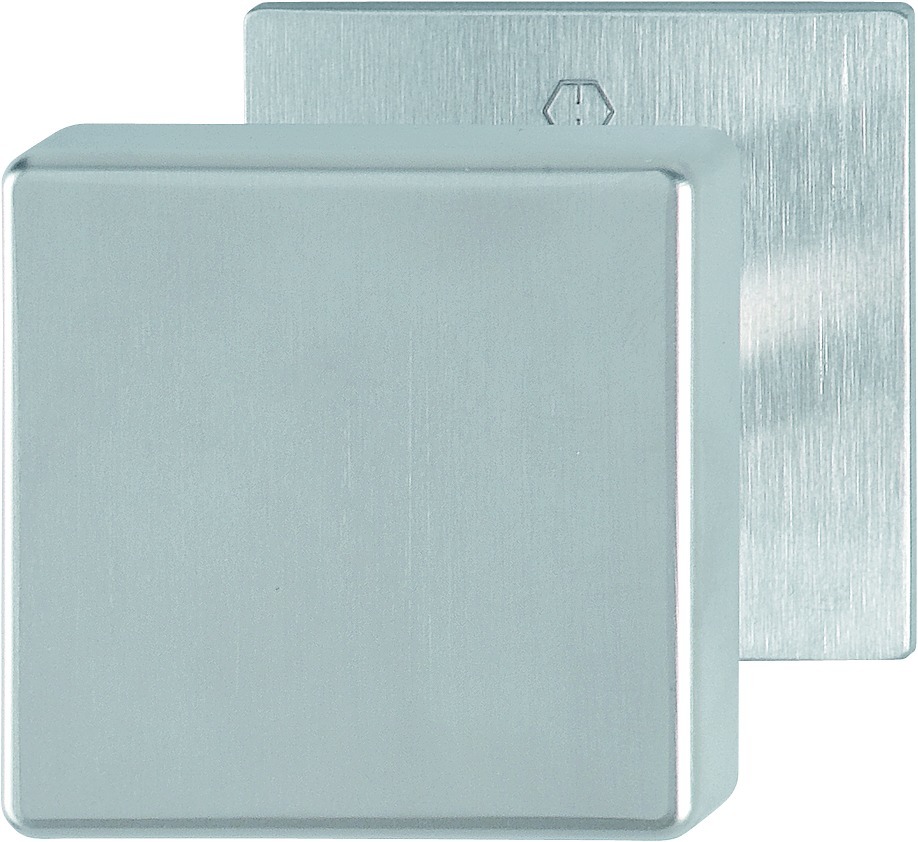 HOPPE® Knopf auf Rosette M43/848N, feststehend, Messing, 11619795