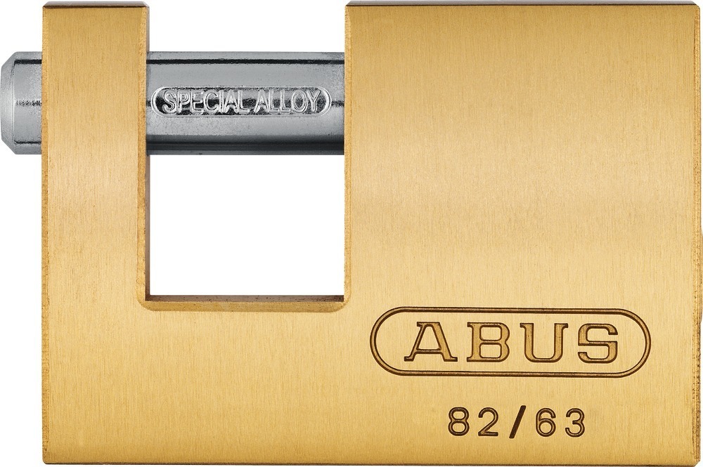 ABUS Zylindervorhangschloss Monoblock 82, Messing