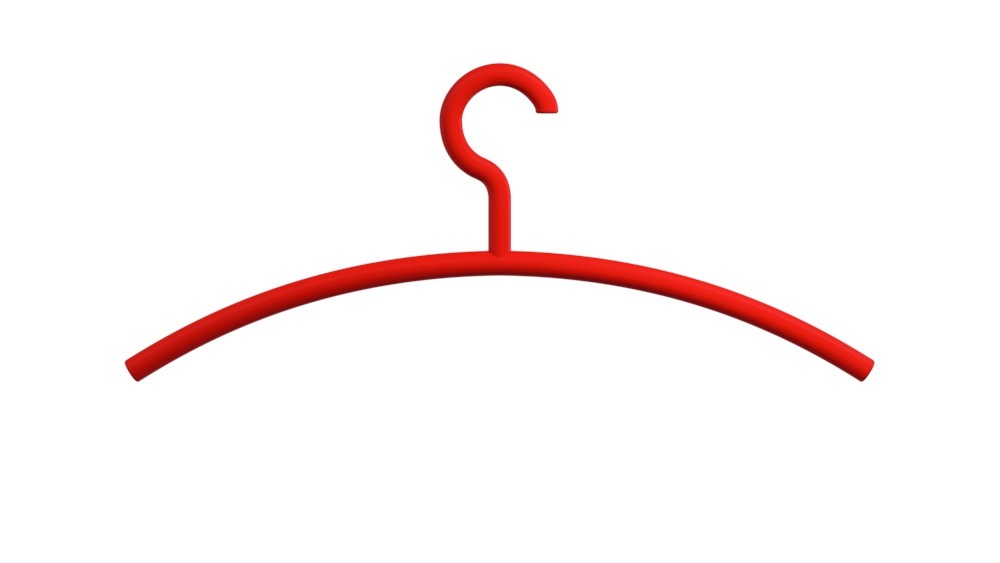 HEWI Kleiderbügel 570.99, Polyamid, 570.99.002 36