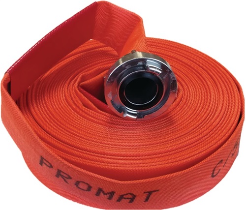 PROMAT Industrieschlauch ID 75mm L.20m leuchtorange Rl.PROMAT