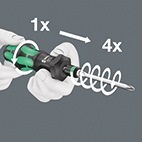 WERA Bitsortiment KK Turbo Imperial 1 19-tlg.Schlitz/PH/TORX®/6Kt./4Kt.WERA WERA Bitsortiment KK Turbo Imperial 1 19-tlg.Schlitz/PH/TORX®/6Kt./4Kt.WERA