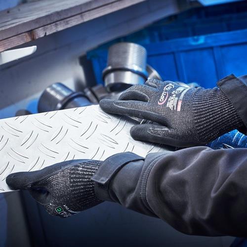FELDTMANN Schnitthandschuh Comfort Cut Gr.11 schwarz meliert/schwarz EN 388 PSA II 12 PA FELDTMANN Schnitthandschuh Comfort Cut Gr.11 schwarz meliert/schwarz EN 388 PSA II 12 PA