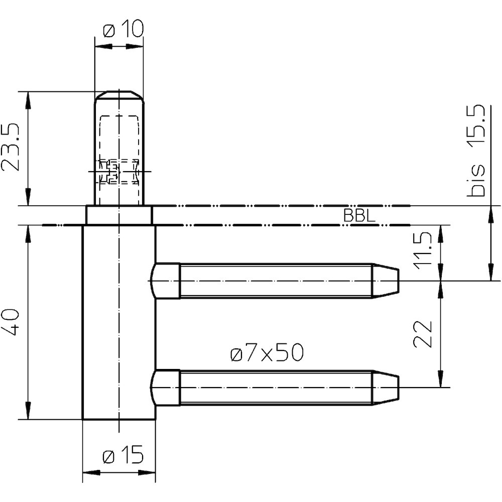 SIMONSWERK Rahmenteil VARIANT® V 3400 WF HV Stop