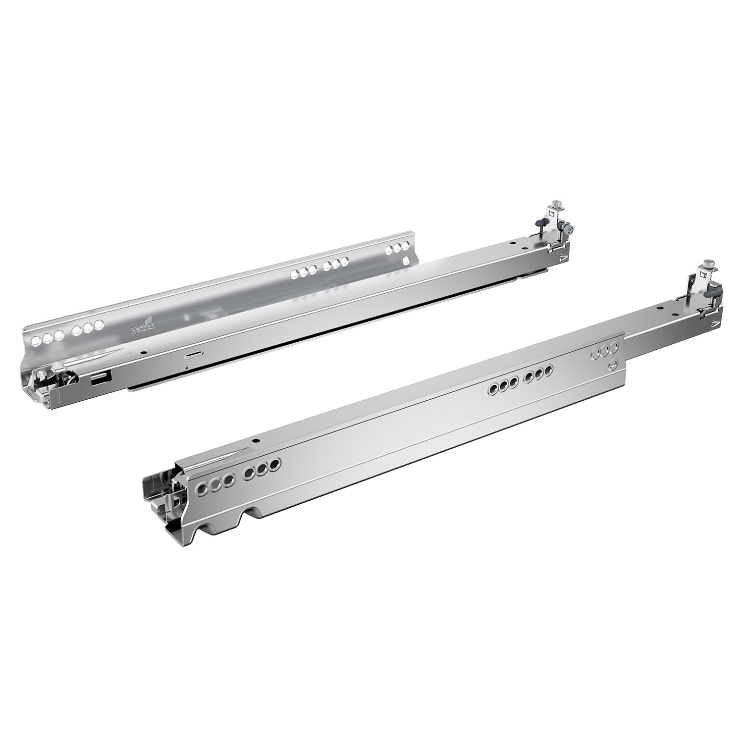 HETTICH Vollauszug Actro 5D XL (70 kg) mit Silent System, Push to open Silent kompatibel, 450 mm, links und rechts, 9318310