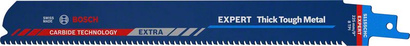 BOSCH EXPERT ‘Thick Tough Metal’ S 1155 CHC Säbelsägeblatt, 10 Stück. Für Säbelsägen BOSCH EXPERT ‘Thick Tough Metal’ S 1155 CHC Säbelsägeblatt, 10 Stück. Für Säbelsägen