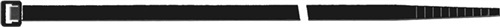 SAPISELCO Kabelbinder L.100mm B.2,5mm PA 6.6 schwarz 100St./Btl.SAPISELCO