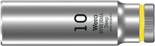 WERA Steckschlüsseleinsatz 8790 HMA Deep 1/4 Zoll a6-KT.SW 10mm L.50mm WERA