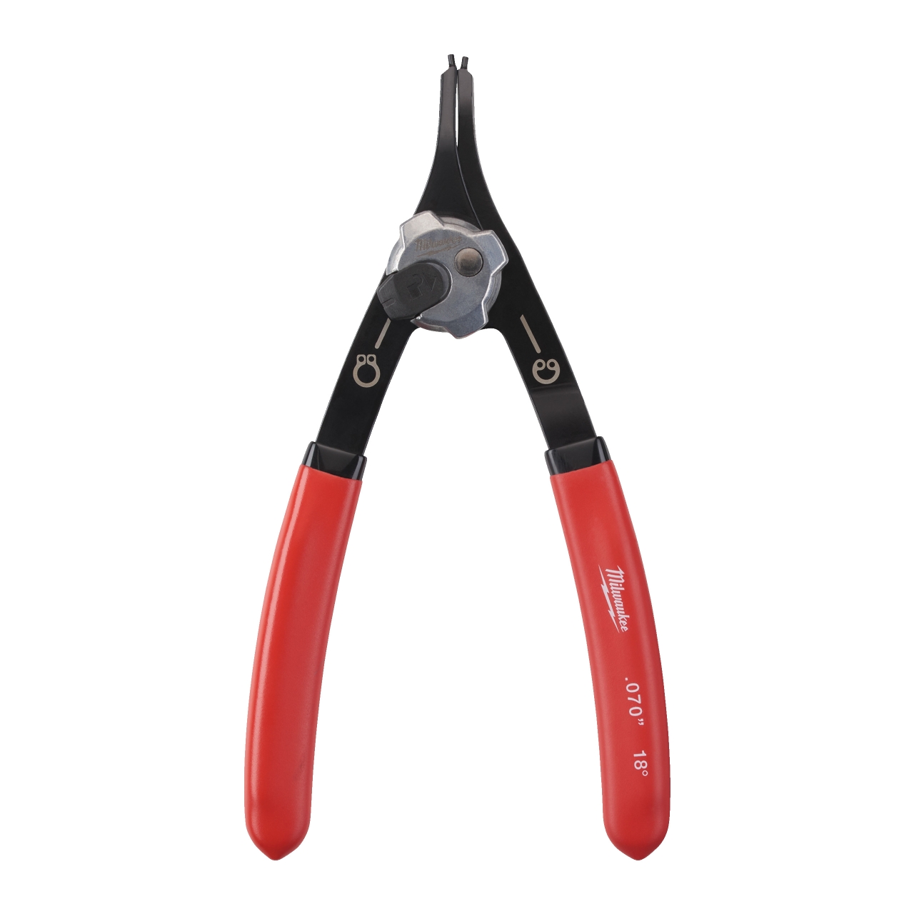 MILWAUKEE 1,8 mm Spitze, für Größe A2/J2 Sicherungsringzange für Wellen und Bohrungen