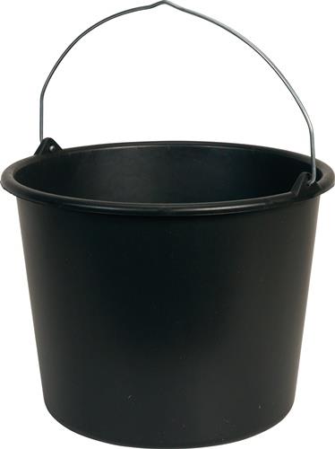 Nordwest Baueimer GRIPLINE D 12l schwarz Ku.