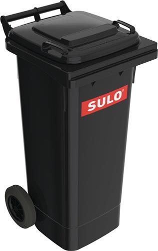 SULO Müllgroßbehälter 80l HDPE anthrazitgrau fahrbar,n.EN 840 SULO