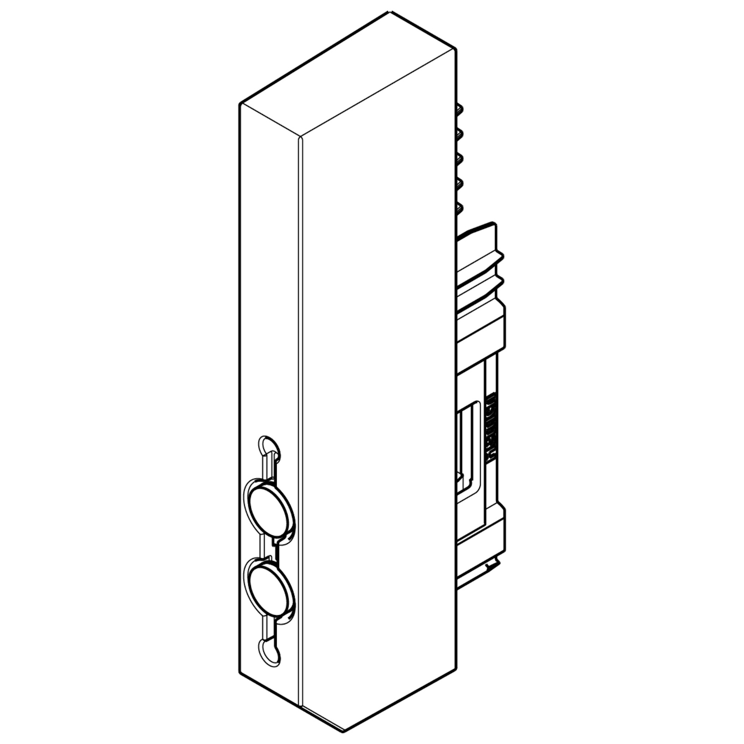 HETTICH OrgaStore 810 / 820 / 830 Adapter, anthrazit, 9230268