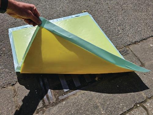 PATRECO Mehrweg-Kanalschutzmatte L60xB60xH0,8cm PATRECO