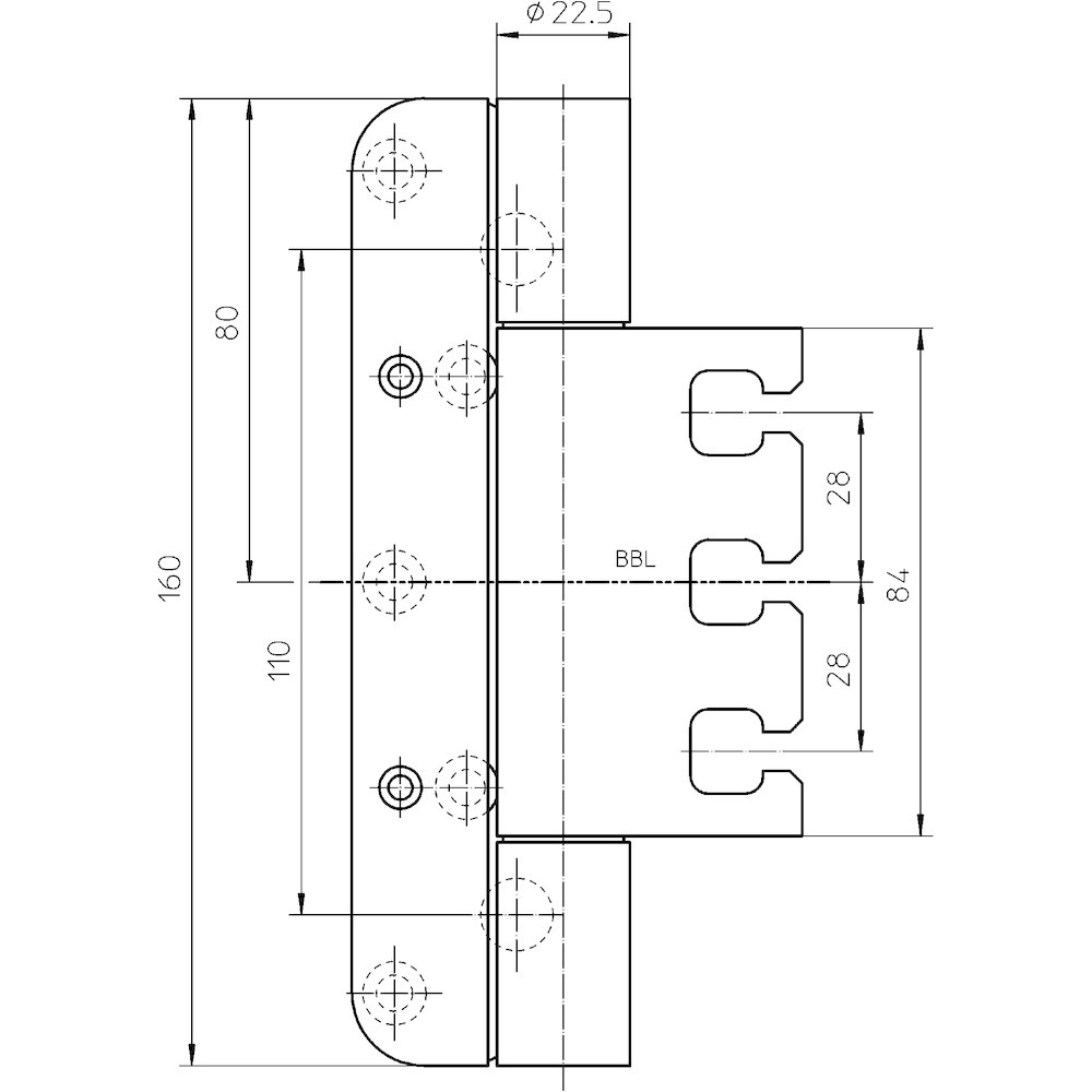 SIMONSWERK Objektband VARIANT® VX 7939/160 FDS
