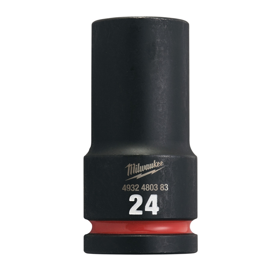 MILWAUKEE 24 x 90 mm SHOCKWAVE Schlagnuss 3/4" lang