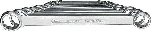 GEDORE Doppelringschlüsselsatz 4-8 8-tlg.SW 6-22mm ger.GEDORE