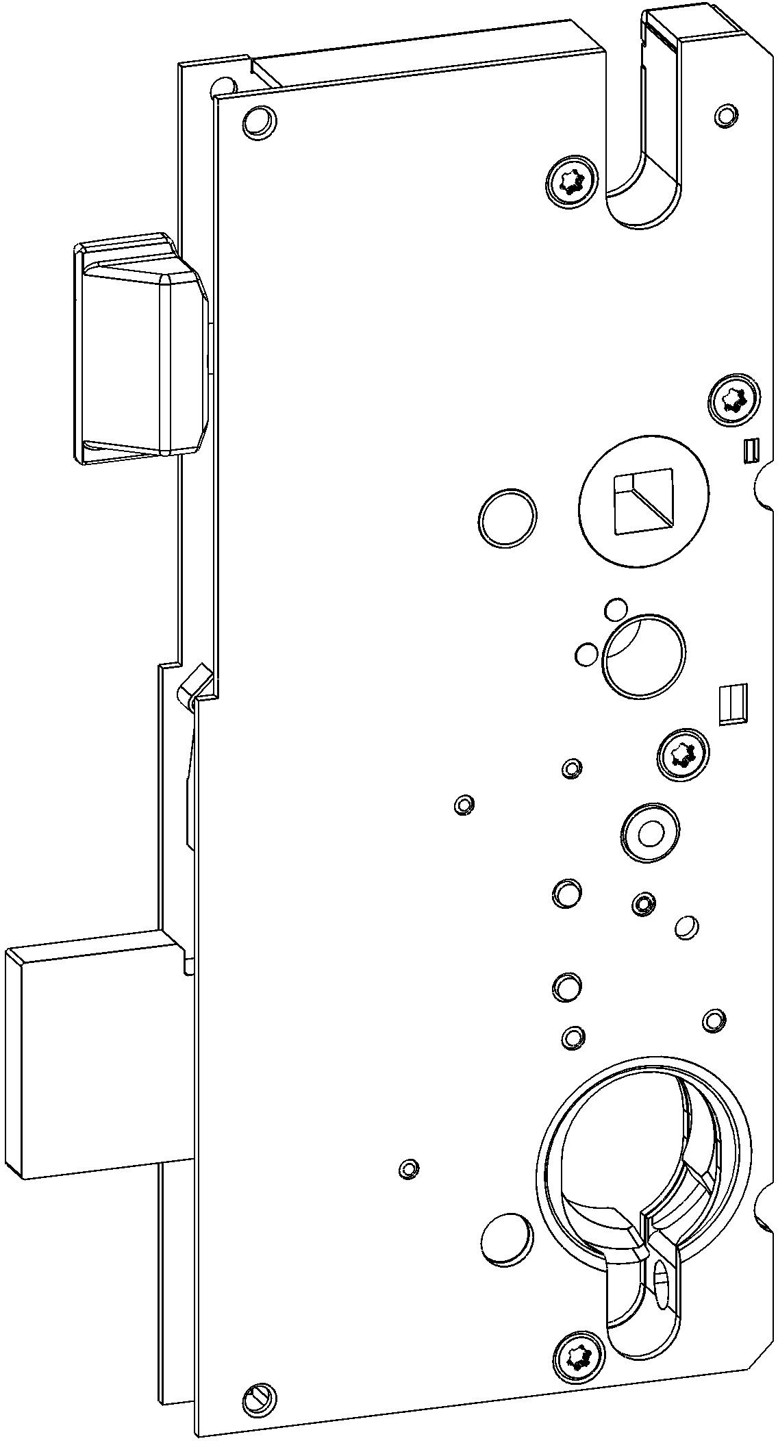 WINKHAUS Automatik STV StulpschieneT-G3 SK EV 65 94/8 KABA BL, WINKHAUS Automatik STV StulpschieneT-G3 SK EV 65 94/8 KABA BL,