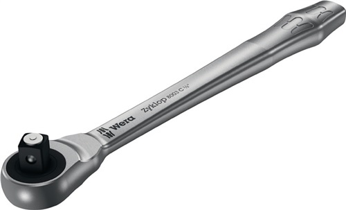 WERA D.-Knarre Zyklop Metal push 1/2 Zoll 38 Z.L.281mm WERA D.-Knarre Zyklop Metal push 1/2 Zoll 38 Z.L.281mm