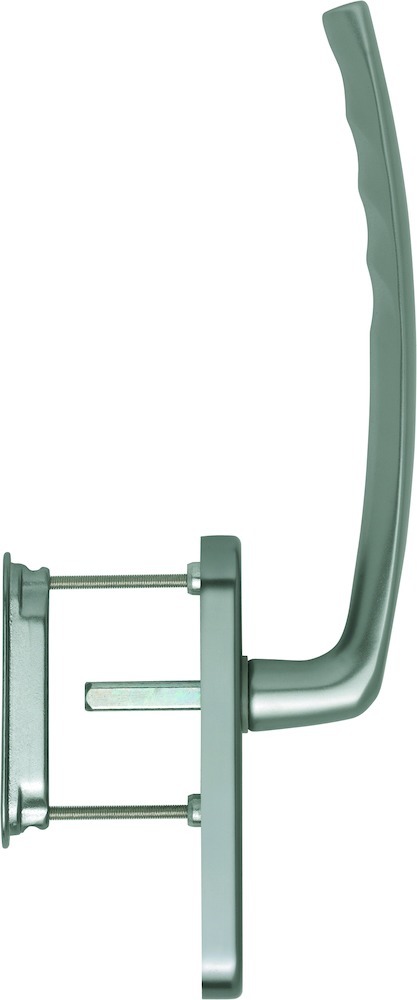 HOPPE® Handhebelgarnitur Atlanta HS-0530/431N-AS/422, Aluminium, 11642026