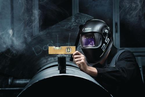 OPTREL Schweißerschutzhelm Vegaview2.5 schwarz 90x110mm DIN 8-12 Krt.OPTREL OPTREL Schweißerschutzhelm Vegaview2.5 schwarz 90x110mm DIN 8-12 Krt.OPTREL