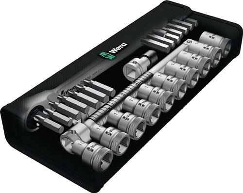 WERA Steckschlüsselsatz Zyklop Metal 28-tlg.1/2 Zoll SW 10-19mm Z.72 6KT WERA WERA Steckschlüsselsatz Zyklop Metal 28-tlg.1/2 Zoll SW 10-19mm Z.72 6KT WERA