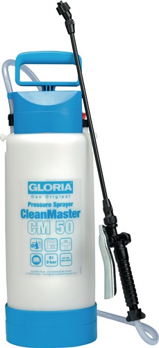 GLORIA Drucksprühgerät CleanMaster CM 50 Füllinhalt 5l 3bar EPDM G.1,8kg GLORIA