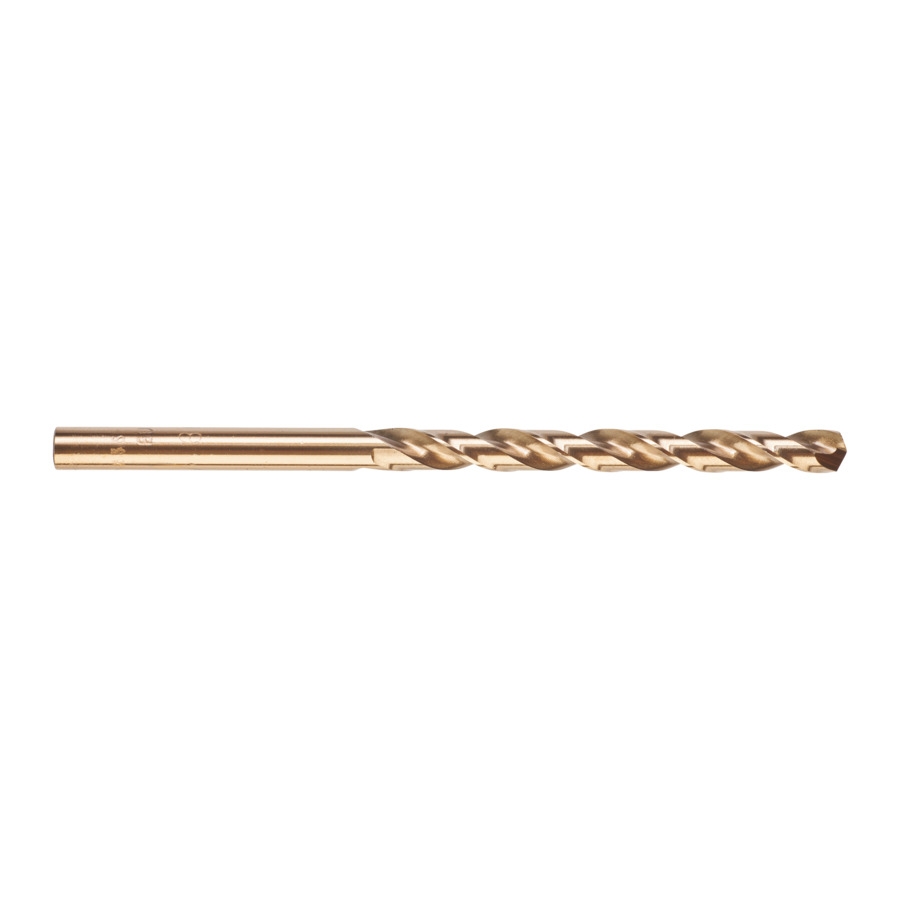 MILWAUKEE 4,8 x 86 mm, HSS-G Co HSS-G RED COBALT Metallbohrer DIN 338 10er Pack