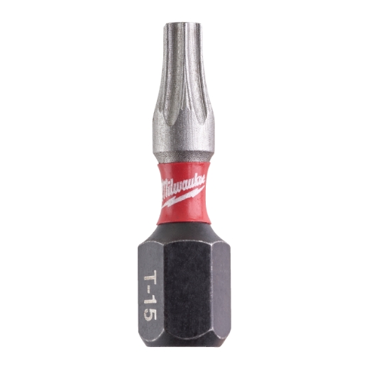 MILWAUKEE TX15 / 25 mm Schrauberbit SHOCKWAVE (25er Pack)