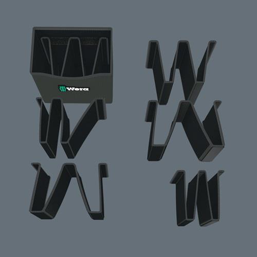 WERA Köcher Wera 2go 4 B165xT105xH165mm leer Textil WERA WERA Köcher Wera 2go 4 B165xT105xH165mm leer Textil WERA