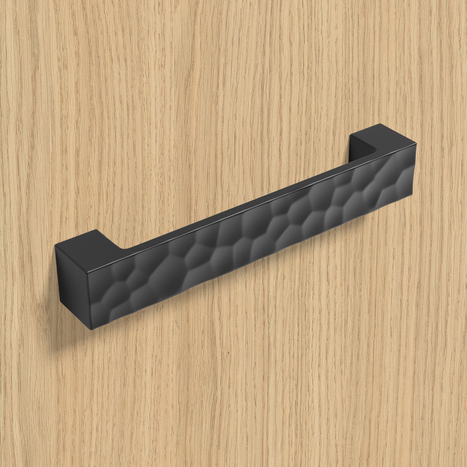 HETTICH Griff Solda, •–• 160, L 180 mm, B 29 mm, H 26 mm, Schwarz matt, 9269741 HETTICH Griff Solda, •–• 160, L 180 mm, B 29 mm, H 26 mm, Schwarz matt, 9269741