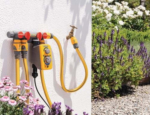 HOZELOCK 4-Wege-Hahnstück PVC HOZELOCK