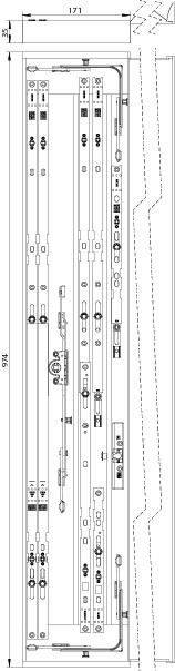 WINKHAUS Getriebe-Set HKT.RC-N, Stahl, WINKHAUS Getriebe-Set HKT.RC-N, Stahl,