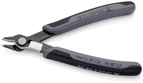 KNIPEX Elektronik-Seitenschneider Super-Knips® L.125mm Form 7 Facette nein brün.KNIPEX KNIPEX Elektronik-Seitenschneider Super-Knips® L.125mm Form 7 Facette nein brün.KNIPEX
