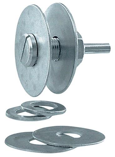 3M Spannschaft MN-AC f.Grobreinigungsscheiben Schaft-D.6mm f.Bohrungs-D.12,7mm 3M