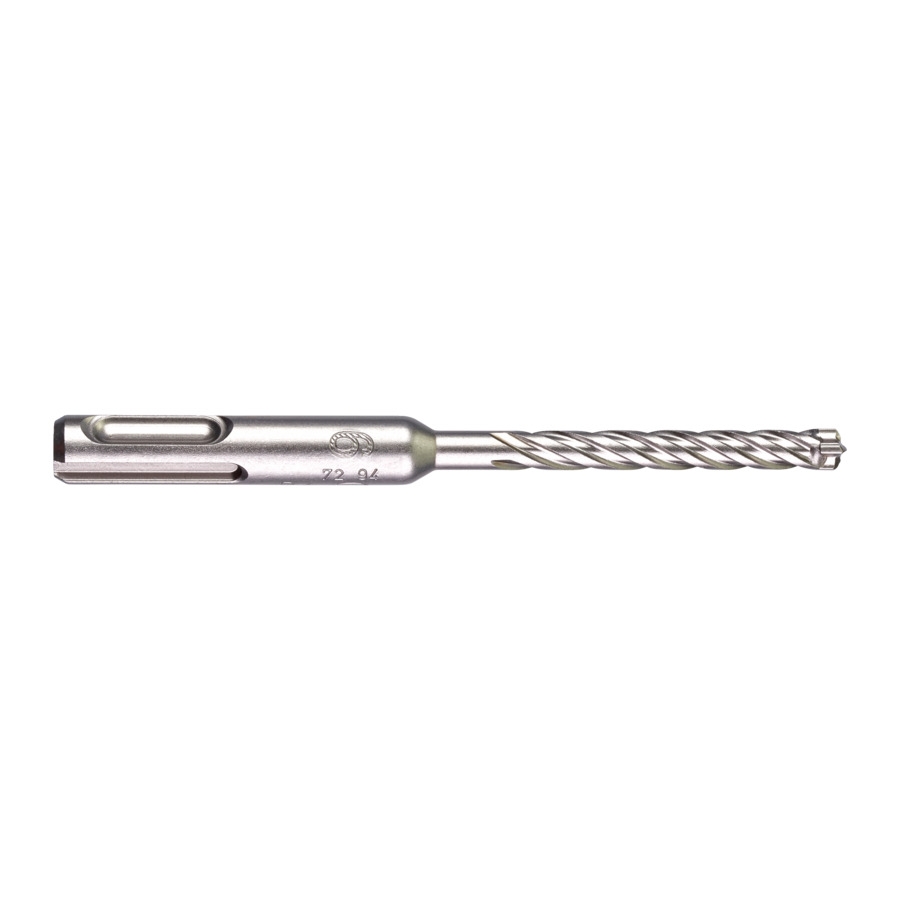 MILWAUKEE 6 x 115 mm, SDS-Plus 4-Schneiden Hammerbohrer MX4 SDS-Plus 10er Pack