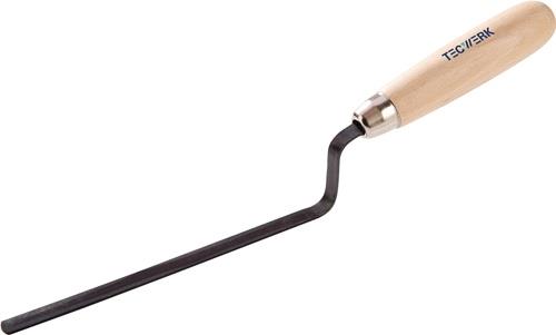 TECWERK Fugenkelle L.180mm B.8mm gehärtet,m.H-Heft STA TECWERK