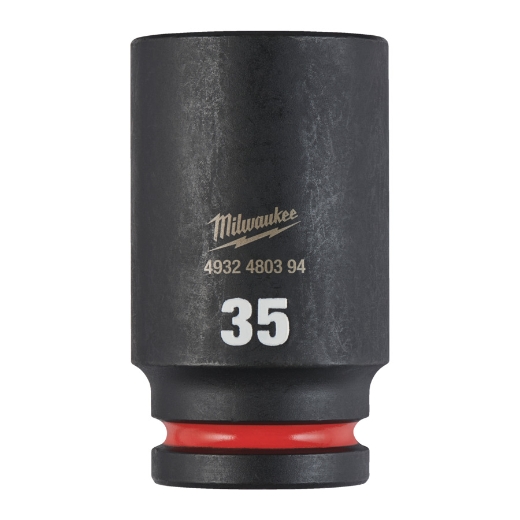 MILWAUKEE 35 x 90 mm SHOCKWAVE Schlagnuss 3/4" lang